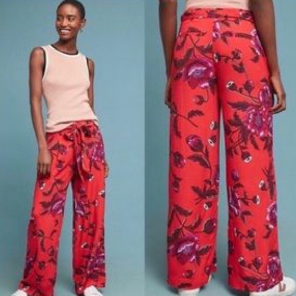 Anthropologie Pants - ANTHROPOLOGIE • ETT TWA Margo Wide Leg Pants 6
